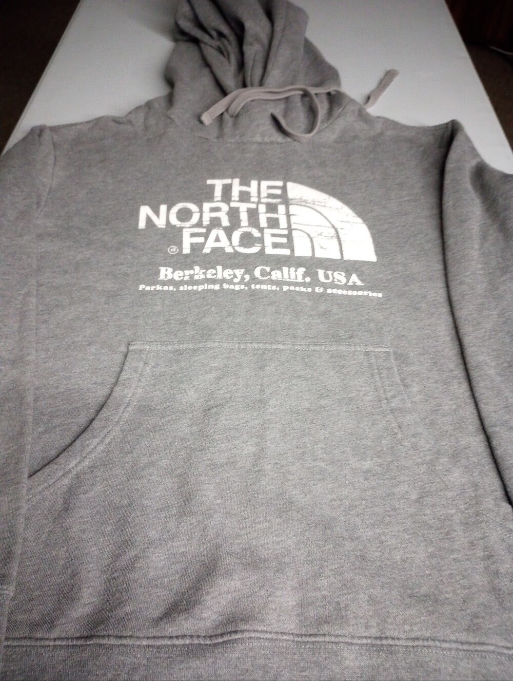 The North Face Gray Hoodie Size Large